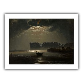 The Ibis - Peder Balke : ''The North Cape by Moonlight'' (1848) - Museum-Grade Giclee
