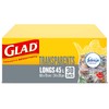 Glad Clear Garbage Bags - Tall 45 Litres - Febreze