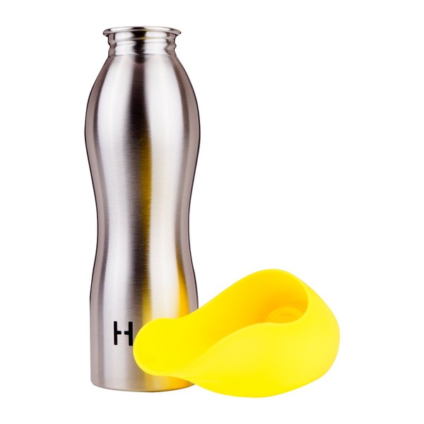 H2O4K9 Stainless Steel Dog Water Bottle and Travel Bowl,