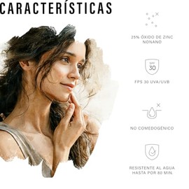 Ulmar Protector Solar Facial Mineral en Barra FPS30 UVA + UVB Tono Obscuro 20gr
