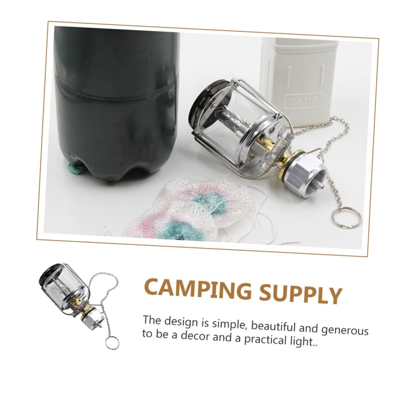 CORHAD Copper Stainless Steel Camping Lamp Propane Gas Lantern Easy