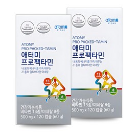 Atomy Profactamin High-content multivitamin 240 capsules, 4-month supply, 13 types of vitamins, 8 types of minerals, antioxidants, plant-based / 애터미 프로팩타민 고함량 멀티비타민 240캡슐 4개월분 13종 비타민 8종 미네랄 항산화 식물성