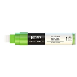 Liquitex Professional Paint Marker with 8-15 mm Wide Nib - Vivid Lime Green