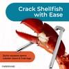 Farberware 3-Piece Seafood Nutcracker Set, Stainless Steel Shell Cracker &