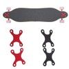 POFET 2 pcs H Shape Skateboard Longboard Anti Sinking Screws