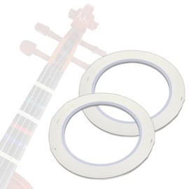 CashBeat 2 Roll Violin Finger Tape, 216ft/66m Violin Fingering Tape for Fretboard, Ideal for Beginners and Orchestral Instruments (White)