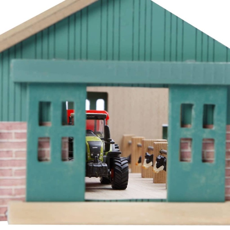 Kids Globe Wooden Farm Shed (Scale 1:87)