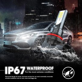 CHUSYYRAY 9005 H7 LED Headlight High Low Beam Bulbs Kits Super Bright 6500K White