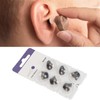 6pcs Silicone Click Sleeve Accessory Protect Ears Washable Sound Amplifier