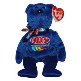 TY NASCAR BEANIE BEAR JEFF GORDON NO 24 - DUPONT HENDRICK MOTORSPORTS