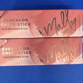 Mally Evercolor Cheek Stick Face Defining Stick On The Mauve 0.22 oz (Lot of 2)