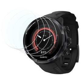 KELOLIN Tempered Glass Screen Protector For SUUNTO 9/SUUNTO 9 BARO 50MM - Anti-Scratch, Anti-Glare, Anti-Fingerprint [4 Pack] HD Screen Protector Compatible with SUUNTO 9/SUUNTO 9 BARO 50MM