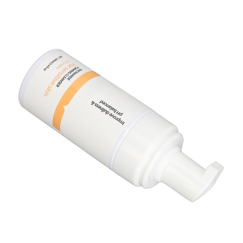 Niacinamide Facial Cleanser Deep Cleansing Brightening Whitening Vitamin C Foaming