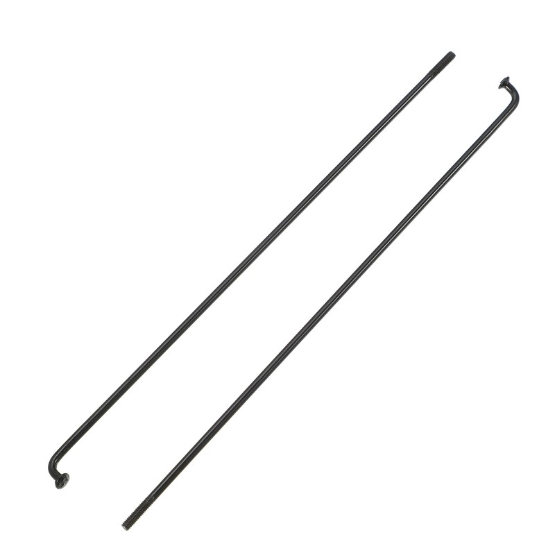 QUARKZMAN 40pcs 14G J Curve 138mm Spokes with Nipples for