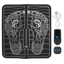 EMS Foot Massager Electric Massage Pad Muscle Stimulator Acupuncture Shaping Leg Cushion