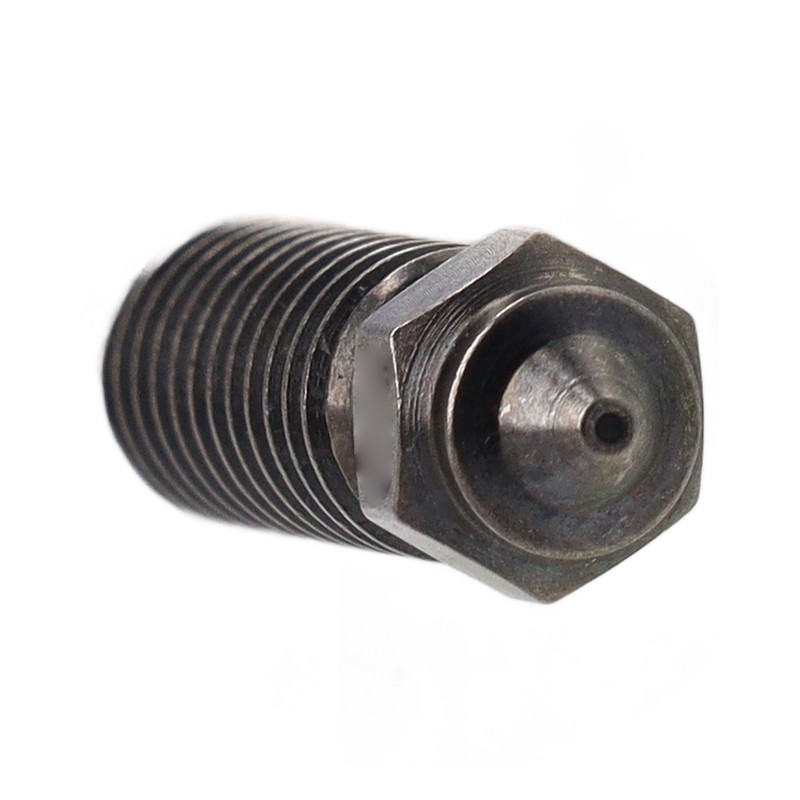 5PCS 0.4mm Nozzles M6 Thread 1.75mm Filament Hardened Steel Nozzle
