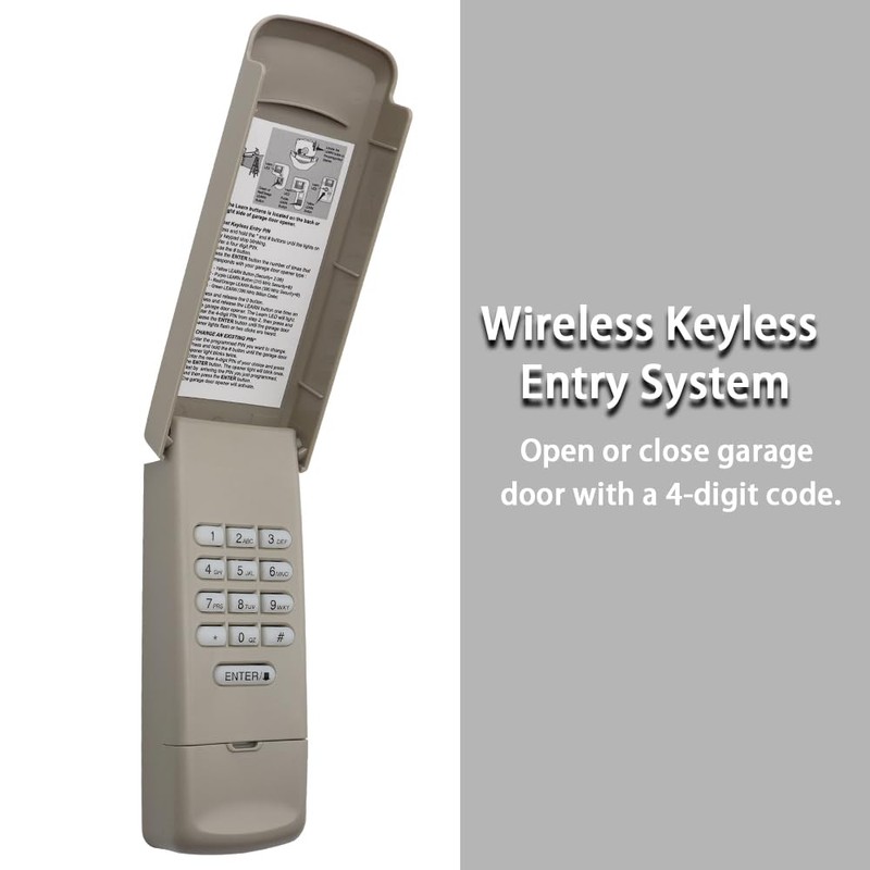 Garage Door Opener Keypad for Liftmaster/Chamberlain/Craftsman Openers, replace G940EV-P2, 878MAX,