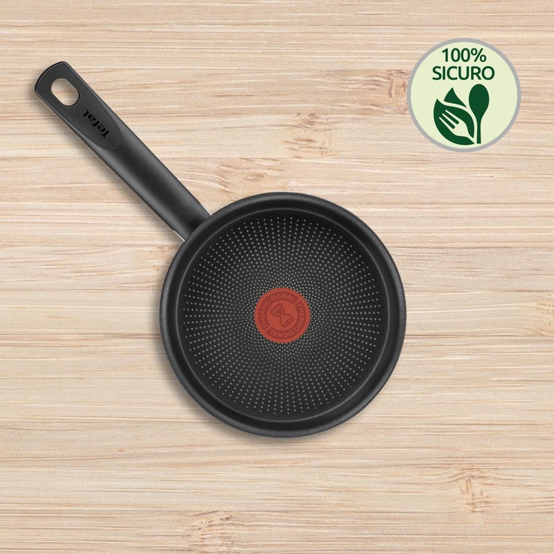 Lagostina Rigenera Green Non-Stick Aluminium Casserole, Diameter 18 cm, Induction