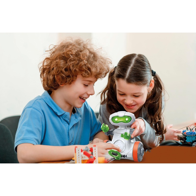 Clementoni- Robot Science Museum Mio: Programmable Interactive Robot STEM Building