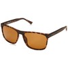 Columbia Boulder Ridge Rectangular Polarized Sunglasses, Matte Tortoise/Brown Polarized, 57