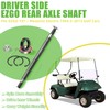 Drive-up Golf Cart Rear Splined Axle Shaft for EZGO TXT