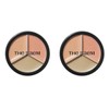 The Saem 더샘 커버 트리플 팟 컨실러 01 코렉트 베이지 X2 The Saem Cover Triple Pot Concealer 01 Correct Beige X2