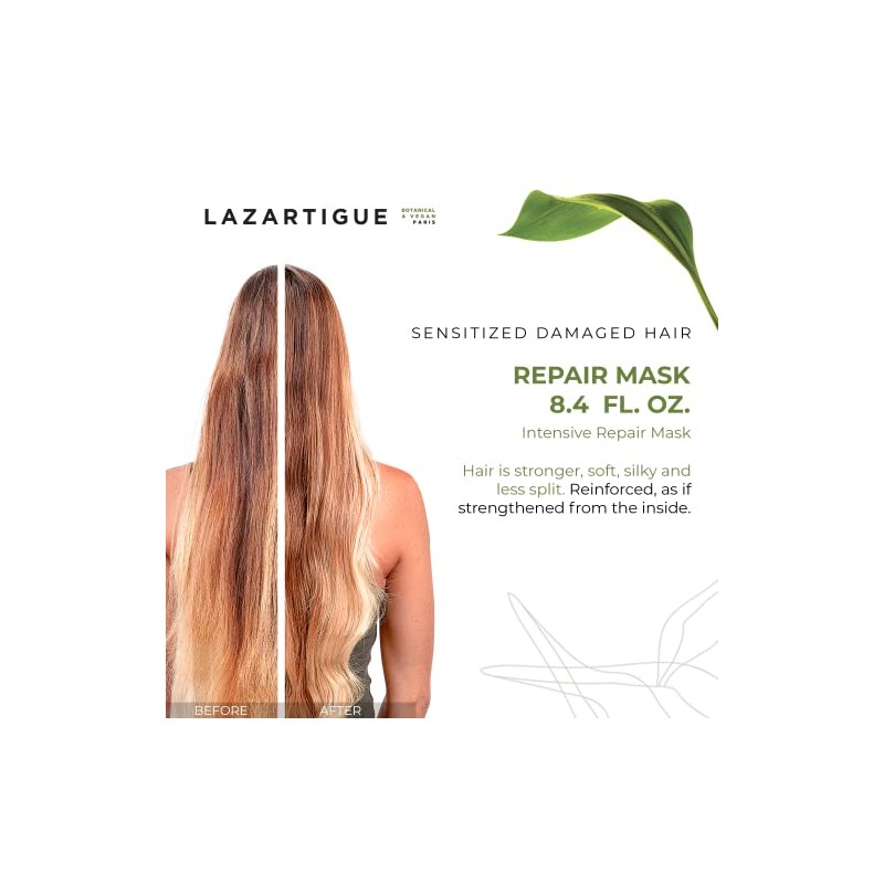 Lazal Teague Intensive Repair Mask, 8.5 fl oz (250 ml),