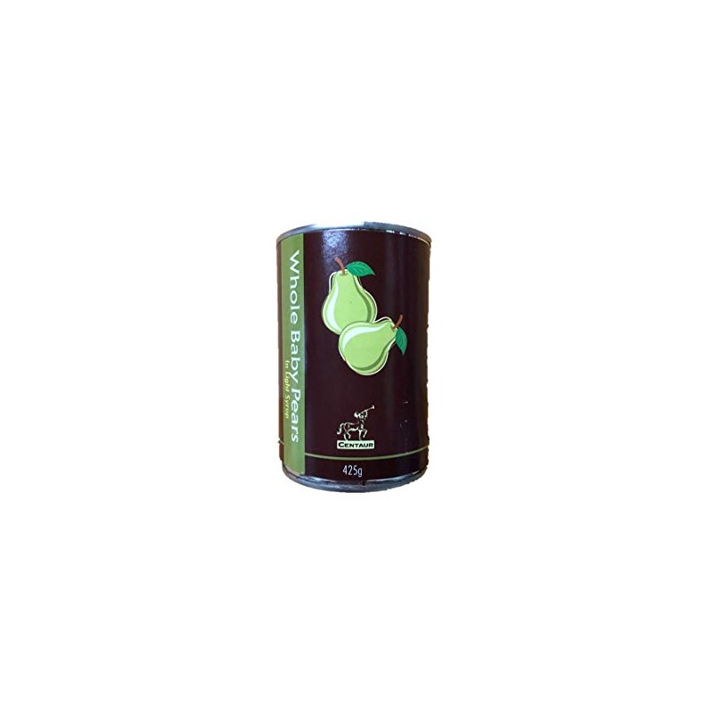 Whole Baby Pears in Light Syrup - Tinned 425g