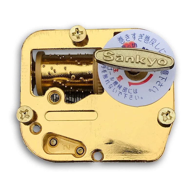 BinkeGG Music Box Spare Part Golden Wind Up Sankyo Musical