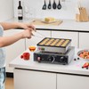 YODHOSA Commercial Mini Dutch Pancake Maker,25PCS Dorayaki Maker,Non-stick Dutch Poffertjes