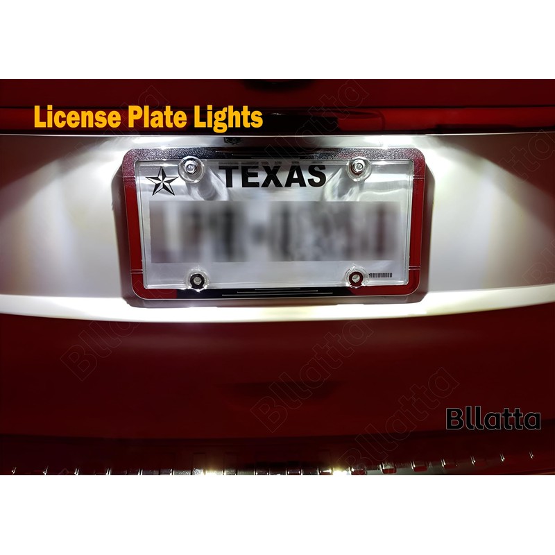 Bllatta 11pcs Super bright White 6000K LED Interior Light Kit