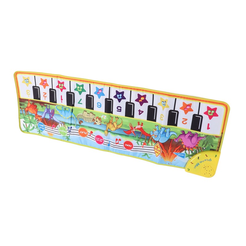 Baby Piano Keyboard Mat Improve Coordination Folding Educational Baby Musical