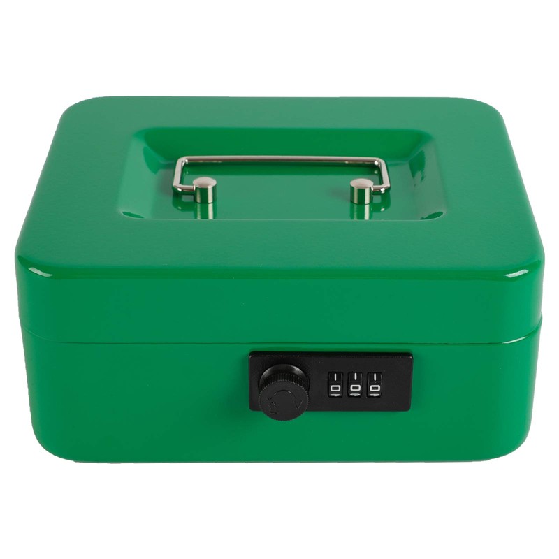 xydled Cash Box with Money Tray,Locking Cash Box with Combination