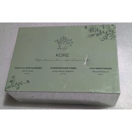 Kore K-beauty Skin Care Set 3 pcs Skincare Kit Cleanser+Tonner +Moisturizer