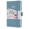 SIGEL Jolie J6400 Weekly Planner 2026 A6 Blue, Hardcover with