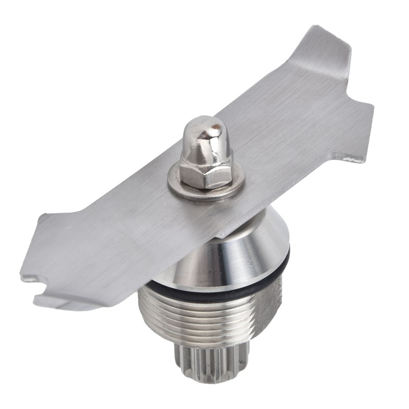 Stainless Steel Blender Blade Assembly Replacement Widen 2 Leaf Blade