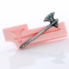 Unbranded Silicone Mold Knights Ax Mold Candy Fondant Resin Metal