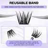 DIY Lash Clusters for Using at Home: Wendy, Natural, Fluffy,