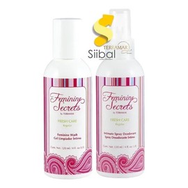 Set Gel Limpiador Y Desodorante Femenino Secrets Fresh Care