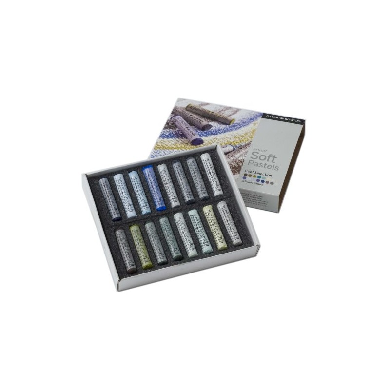 Daler Rowney 153903016 Cool Soft Pastel Set (Pack of 16)