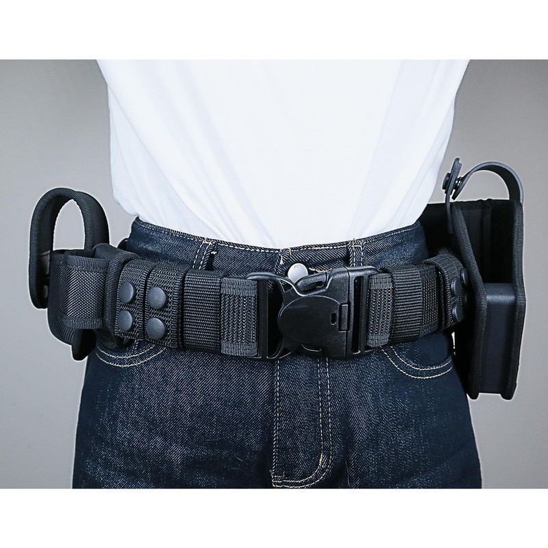 ZGJINLONG Duty Belt w/Utility Belt Law Enforcement Police Molded Pouches