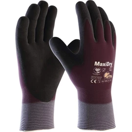 MaxiDry Zero 56-451 Cold Protection Gloves Size 10 Purple/Black