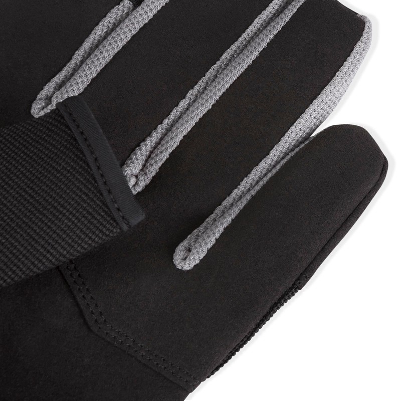 Musto 2018 Essential Sailing Long Finger Gloves in Black -