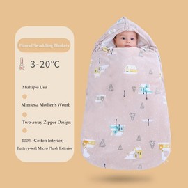 cutie pumpkin Baby Swaddle Blanket Stroller Wrap for Newborn Boy or Girl 0-8 Months,Extra Soft Plush Exterior and 100% Cotton Interior Keep Baby Snug & Cozy
