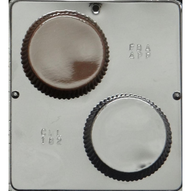 Extra Large Peanut Butter Cup Chocolate Candy Mold for Candy
