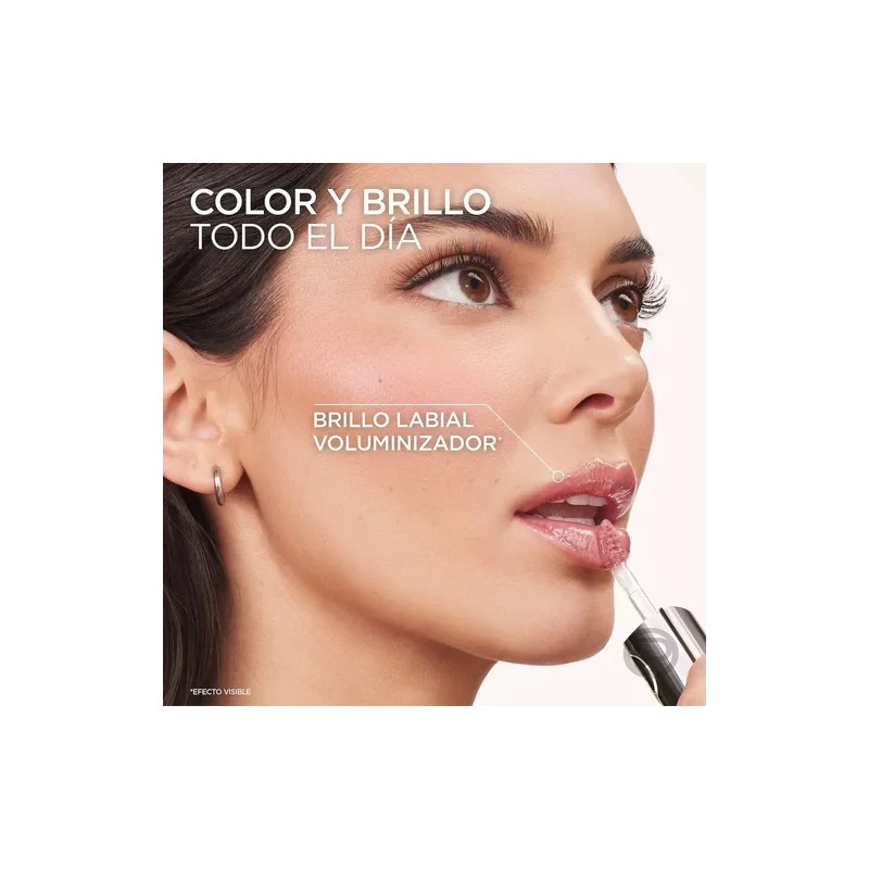 L'Oréal Paris Plump Ambition Lip Oil, Brillo Labial Efecto Voluminizador