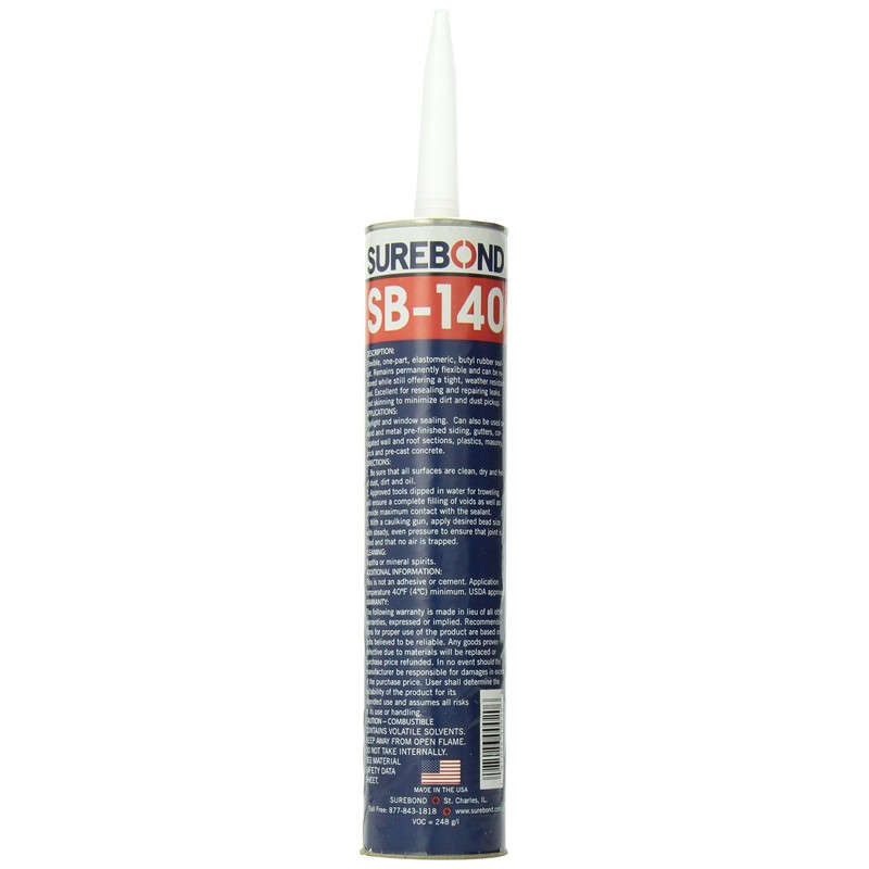 SUREBOND BriRus SB140 Skylight Sealant (SB-140 T White)