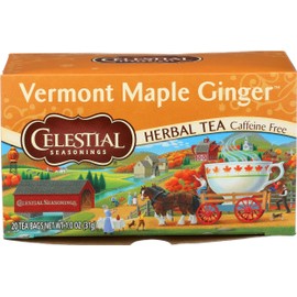 Celestial Seasonings Vermont Maple Ginger Tea, Single Box