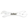 IceToolz 13x14mm Cone Wrench | Cone Spanner | Bike Adusting Tools | Silver