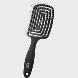 Yao Dark Square Hairbrush Scalp Massage Daily Comb / 야오 다크스퀘어 헤어브러쉬 두피마사지 데일리 빗